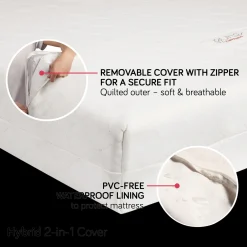 Hudson Crib & Pure Core Mattress Bundle