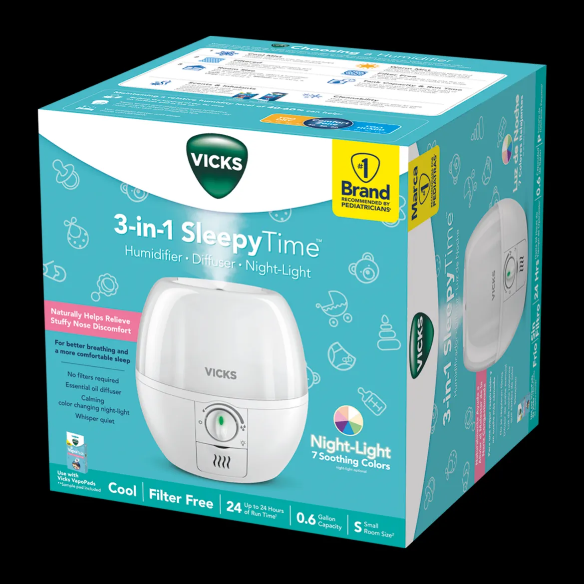 3-in-1 Sleepy Time Humidifier