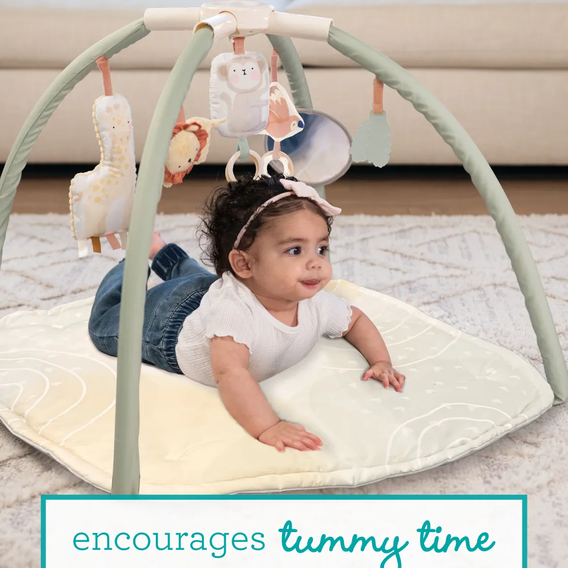 4-in-1 Twist & Fold Activity Gym & Play Mat