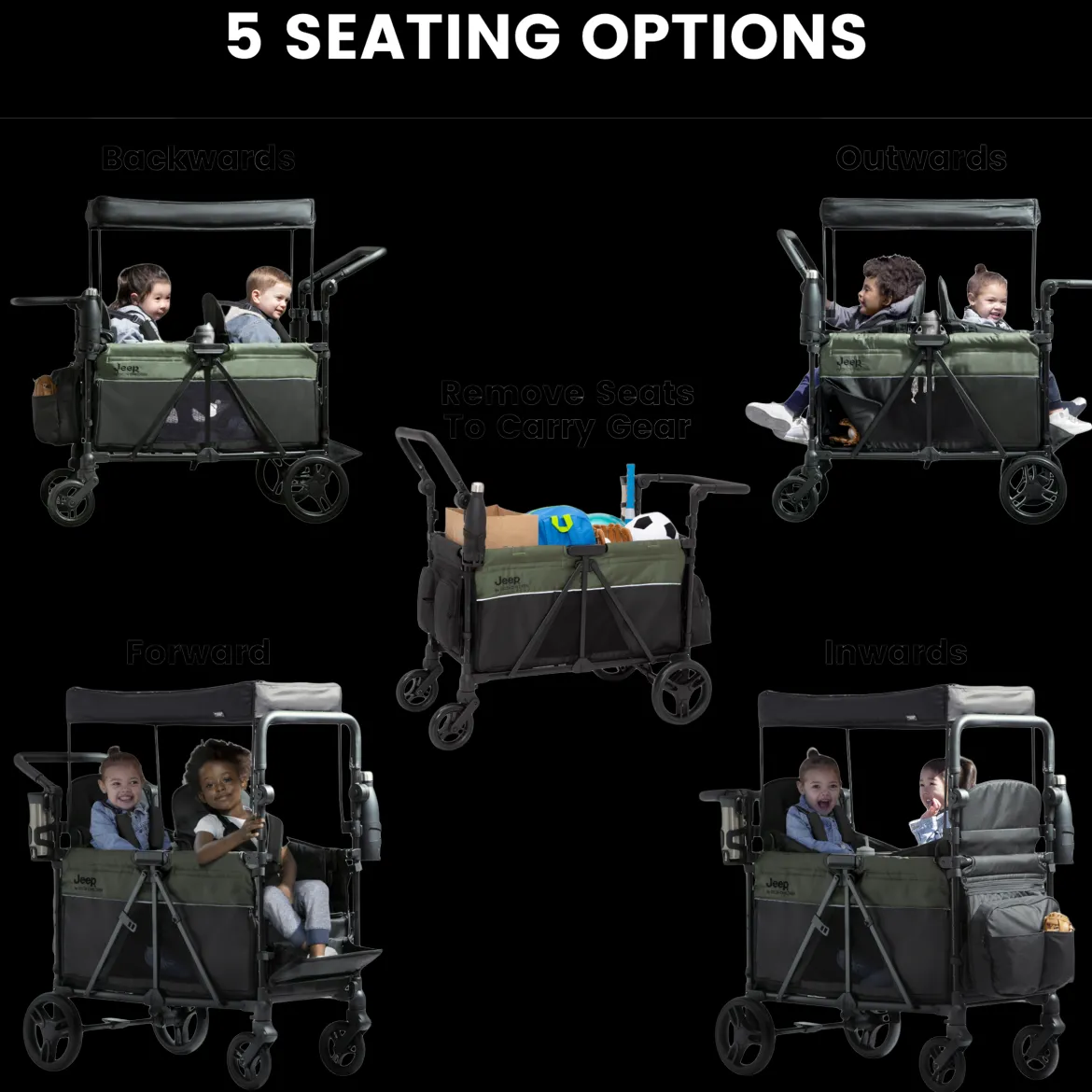 Jeep Aries Stroller Wagon