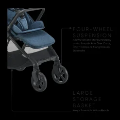 Juno Compact Auto-Folding Stroller
