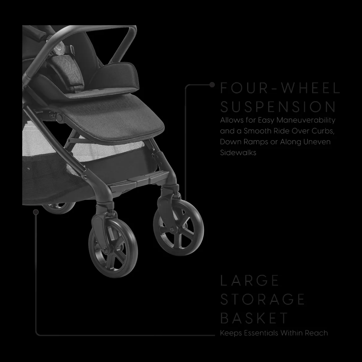 Juno Compact Auto-Folding Stroller
