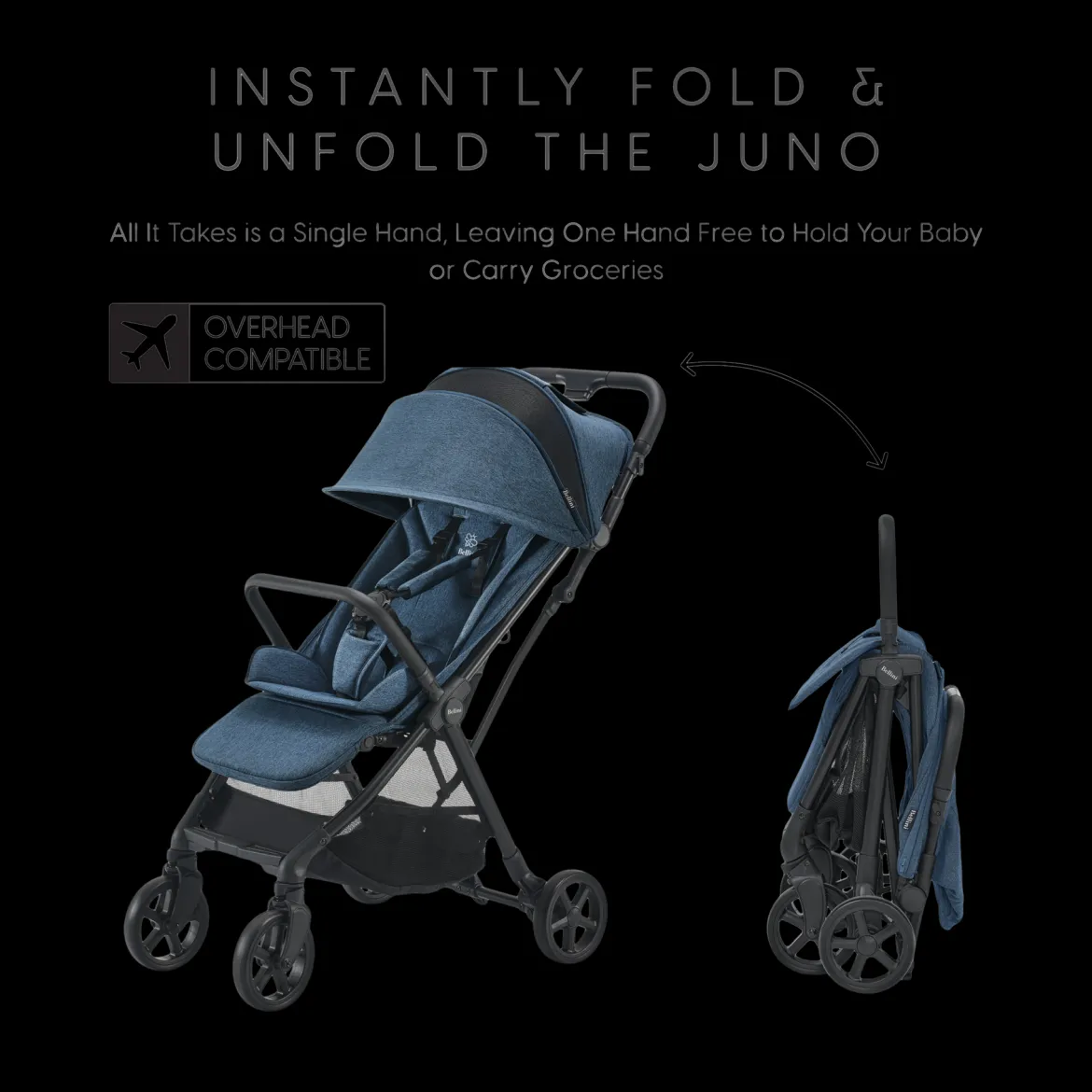 Juno Compact Auto-Folding Stroller