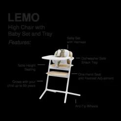 LEMO 2 High Chair 4-in-1 Set