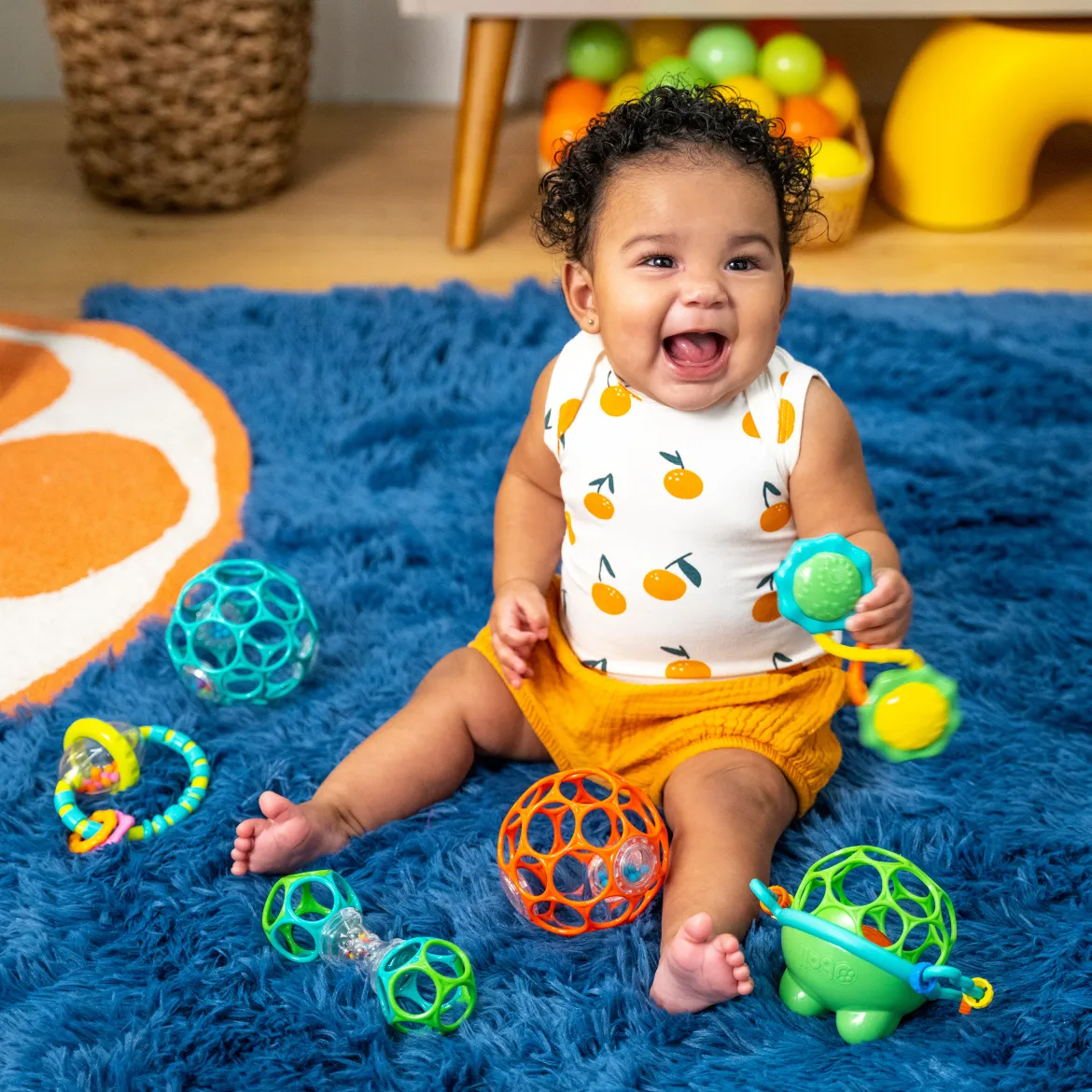 Little Shakers 6pc Rattle and Teether Baby Toy Gift Set