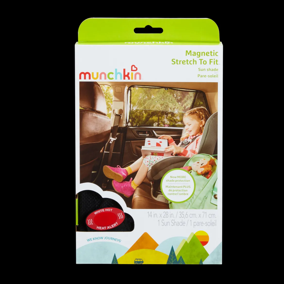 Magnetic Stretch to Fit Car Sun Shade