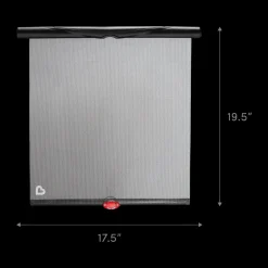 Mega White Hot Sun Rollershade