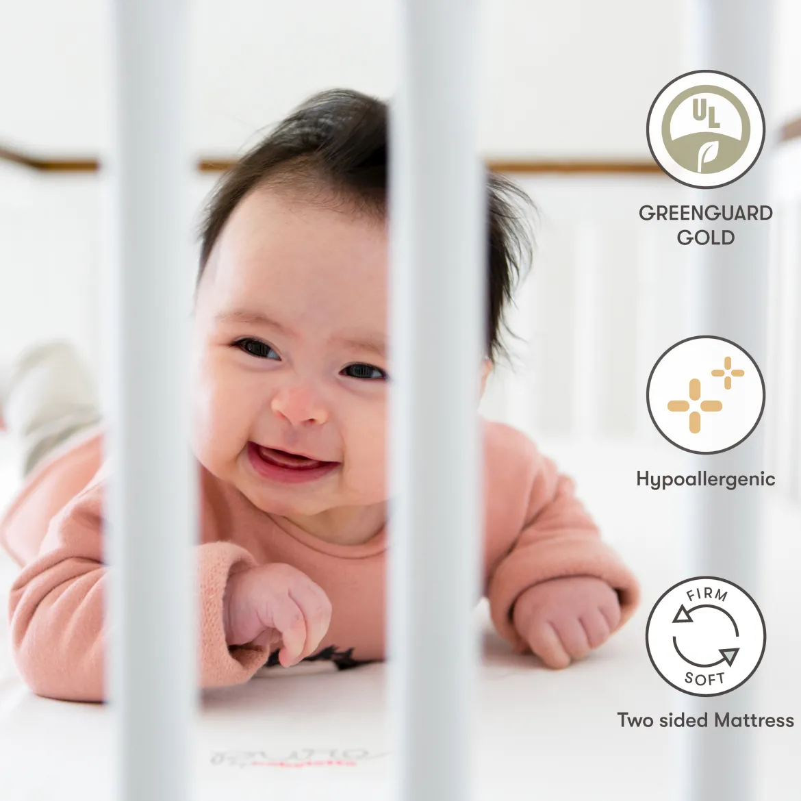 Midi Crib Size Pure Core Mattress