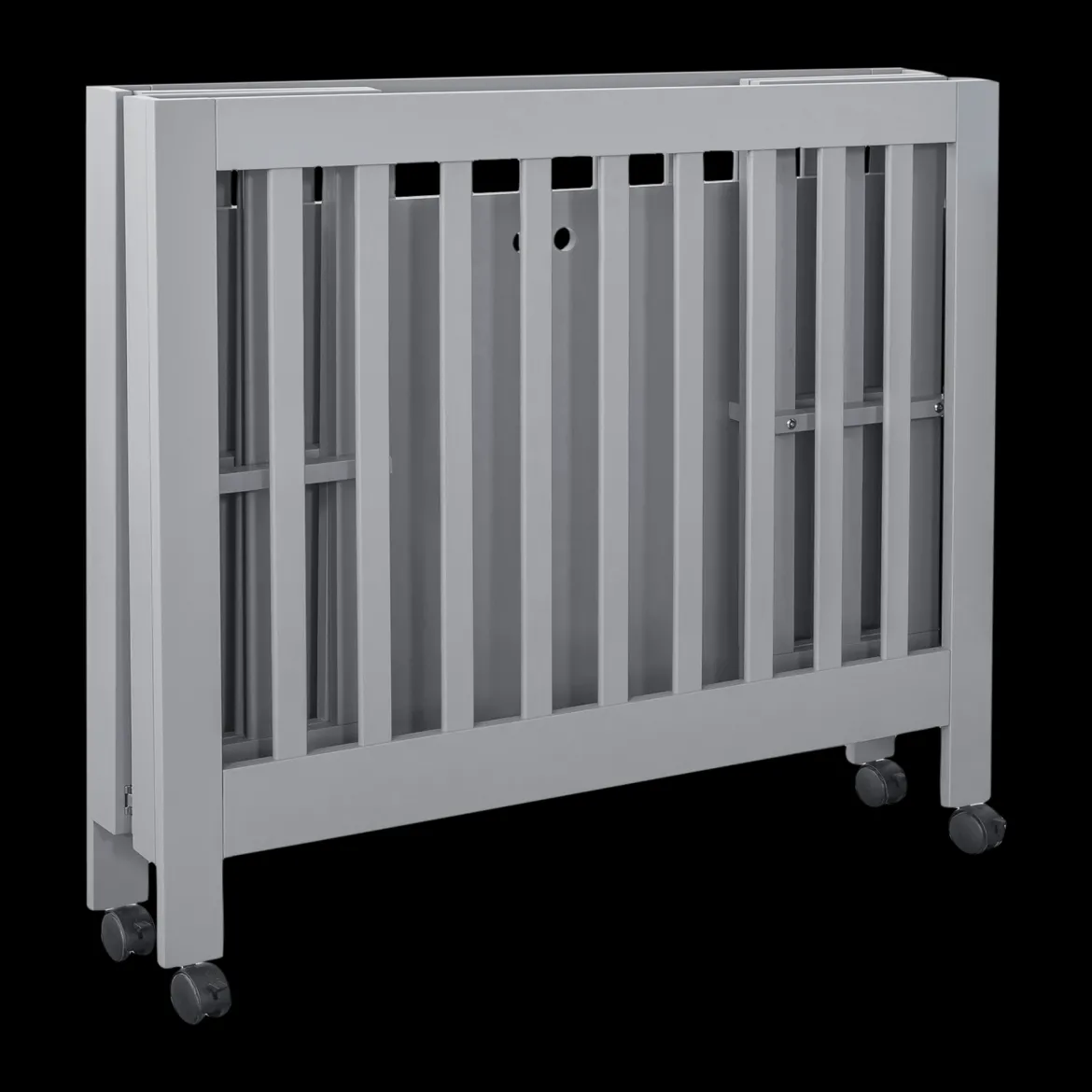 Mini Origami Crib & Mini Organic Mattress Bundle