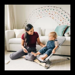 Mira 2-in-1 Bouncer and Seat & Toy Bar Bundle