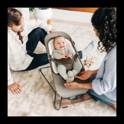 Mira 2-in-1 Bouncer and Seat & Toy Bar Bundle