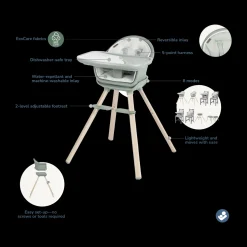 Moa 8-in-1 High Chair