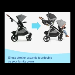Modes Nest2Grow Stroller & SnugRide SnugFit Infant Car Seat