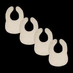 Muslin Bibs with Adjustable Snaps (4 Pack)