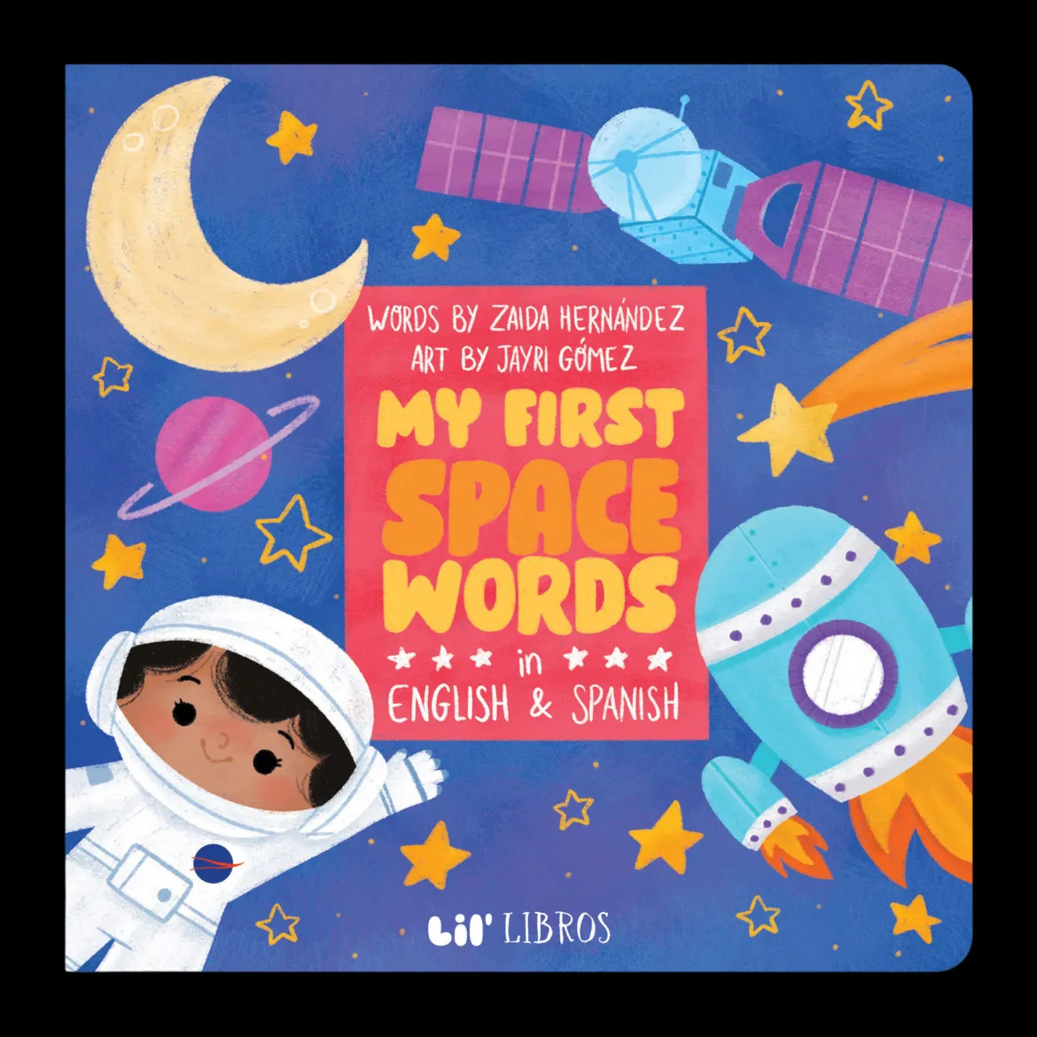 My First Space Words in English and Spanish