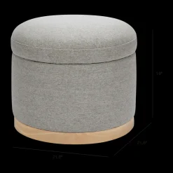 Naka Storage Ottoman