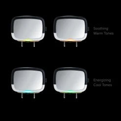 Night Light In-Sight Pivot Car Back Seat Mirror