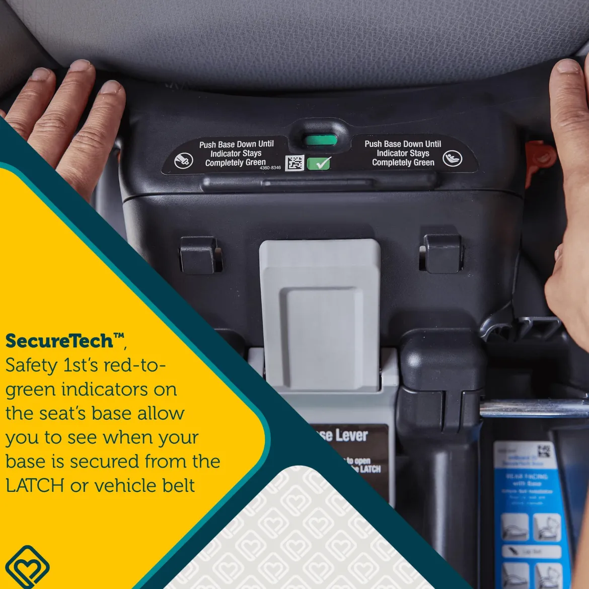 onBoard Insta-Latch Infant Car Seat Base