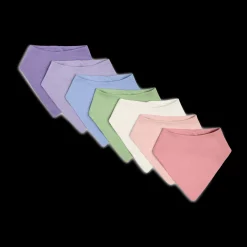 Organic Cotton Bandana Bib (7 Pack)
