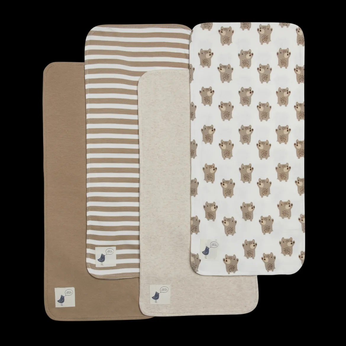 Organic Cotton Burp Cloth (4 Pack)