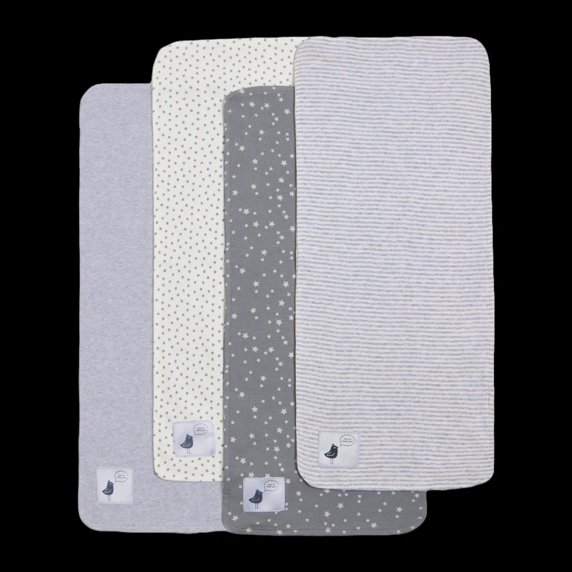 Organic Cotton Burp Cloth (4 Pack)