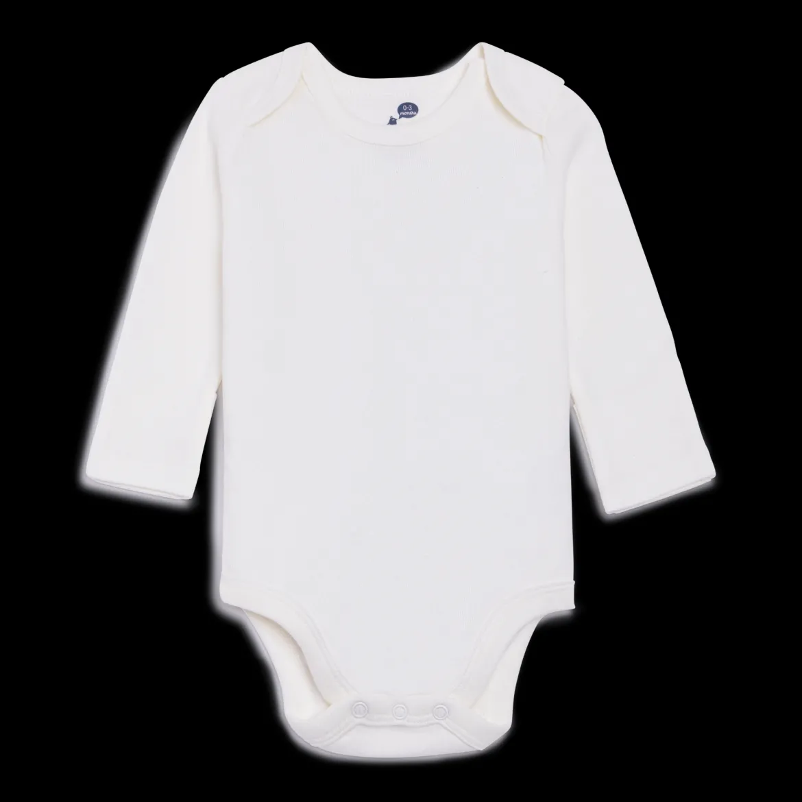 Organic Cotton Long-Sleeve Solid Bodysuits (5 Pack)