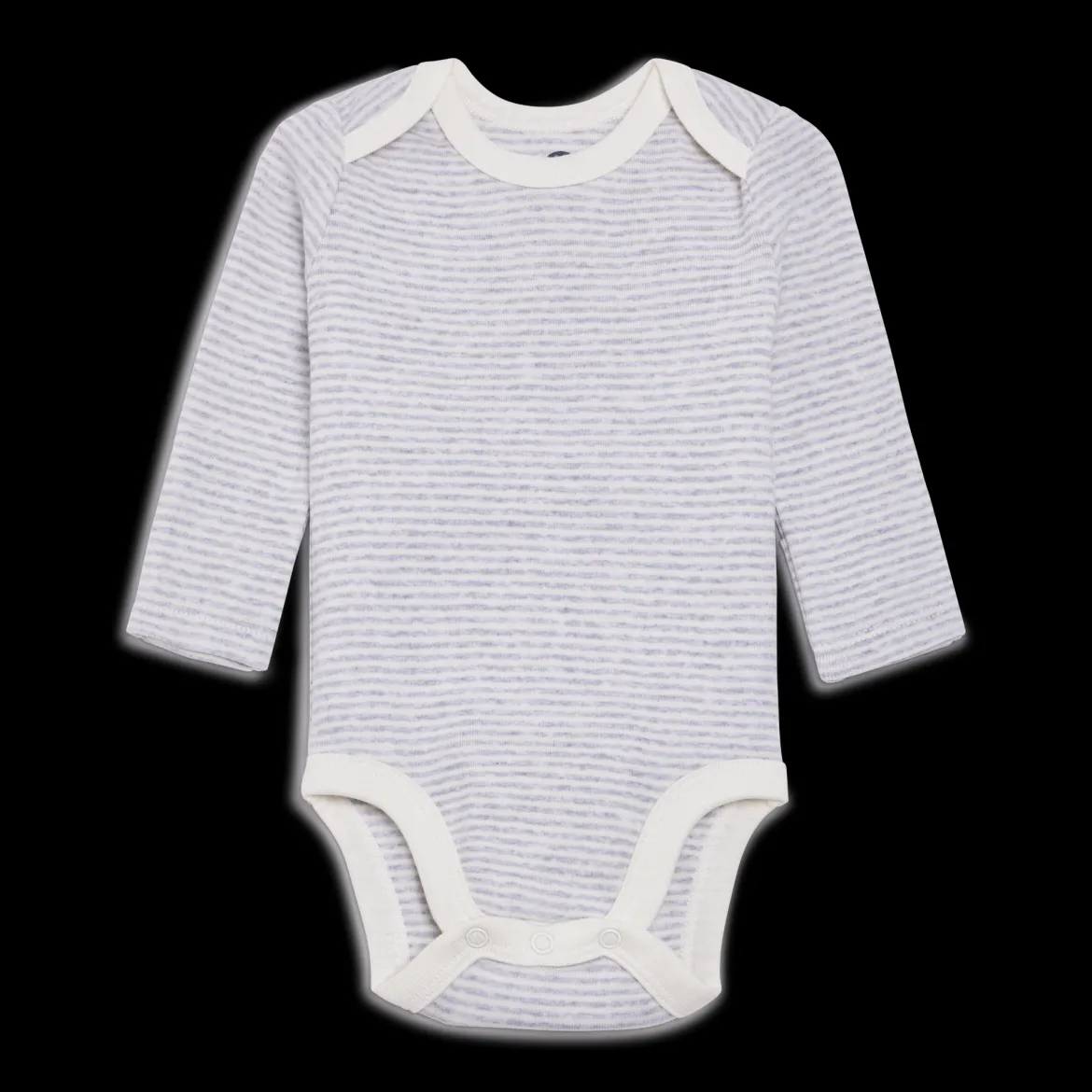 Organic Cotton Long-Sleeve Solid Bodysuits (5 Pack)