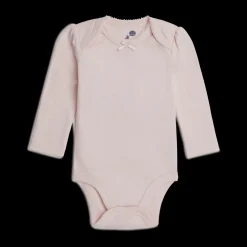 Organic Cotton Long-Sleeve Solid Bodysuits (5 Pack)