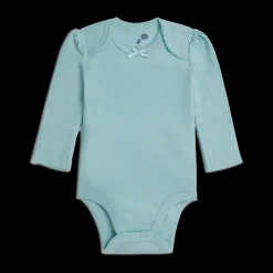 Organic Cotton Long-Sleeve Solid Bodysuits (5 Pack)
