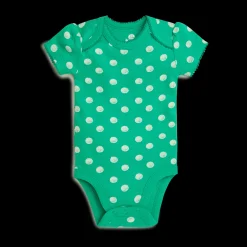 Organic Cotton Short-Sleeve Printed Bodysuit (5 Pack)