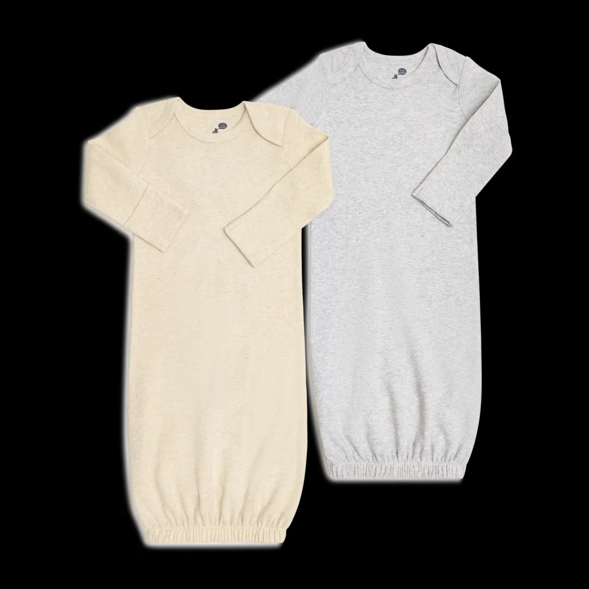 Organic Cotton Solid Gowns (2 Pack)