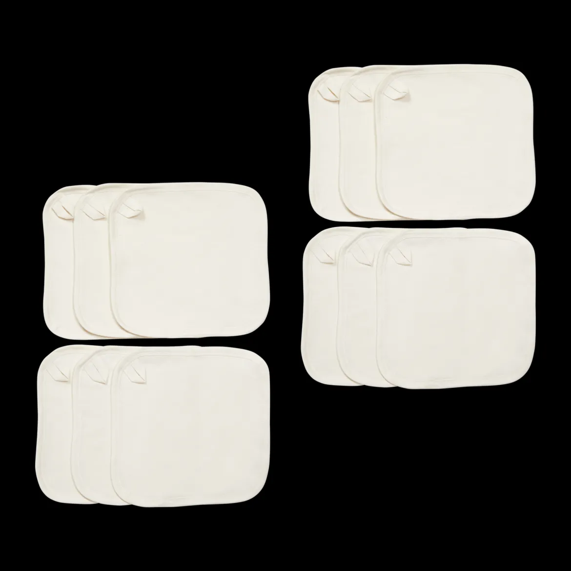 Organic Cotton Washcloths Multipack