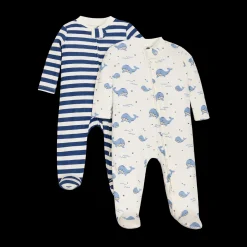 Organic Cotton 2-Way Zip Footie (2 Pack)