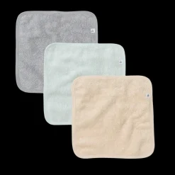 Organic Cotton Woven Terry Solid Washcloths (3 Pack)