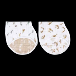 Organic Muslin Burpy Bibs (2 Pack)