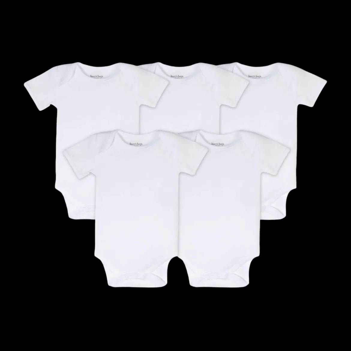 Organic Short Sleeve Bodysuit (5 Pack)