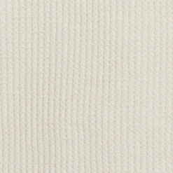 Organic Waffle Ruffle Zipper Footie (2 Pack)