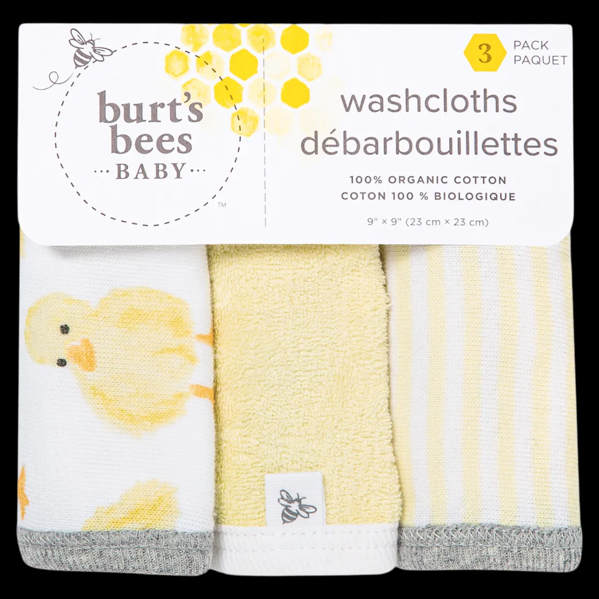 Organic Washcloths (3-Pack)