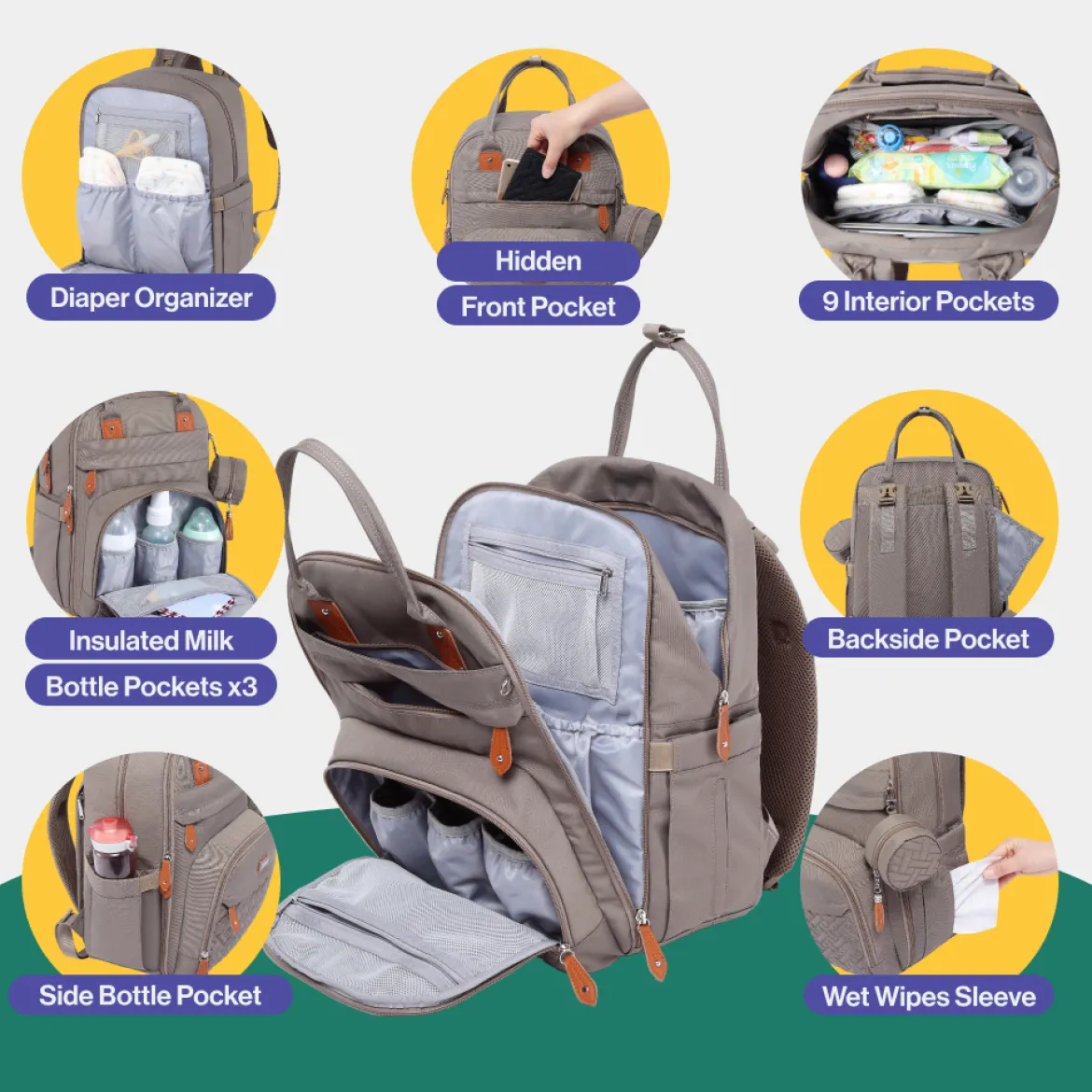 Original Diaper Bag Backpack
