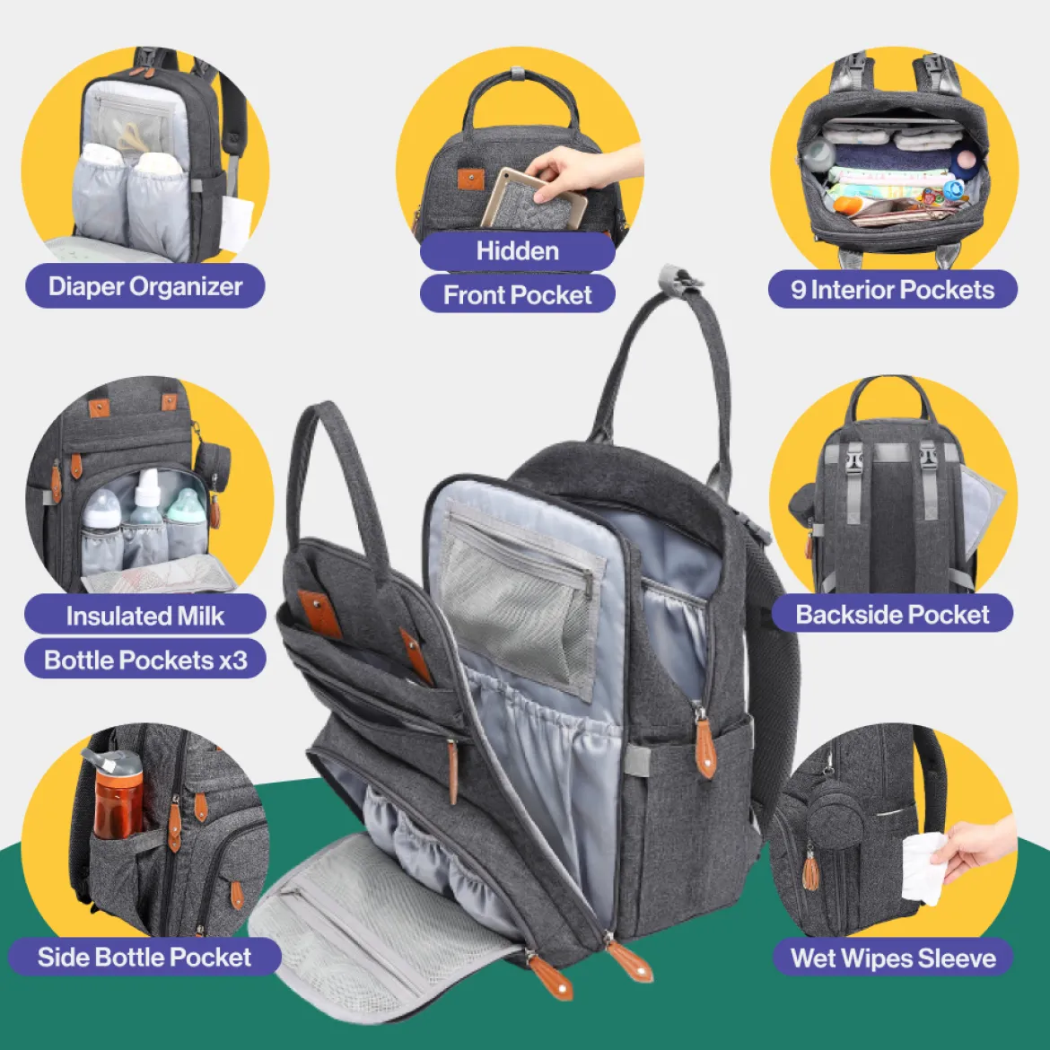 Original Diaper Bag Backpack