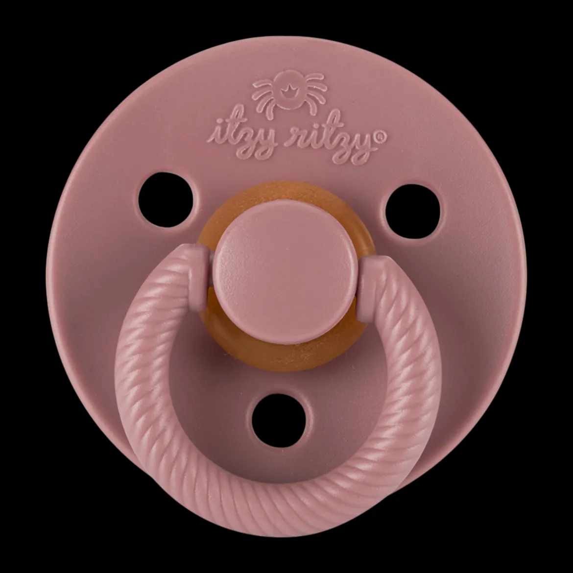 2-Pack Natural Rubber Pacifiers