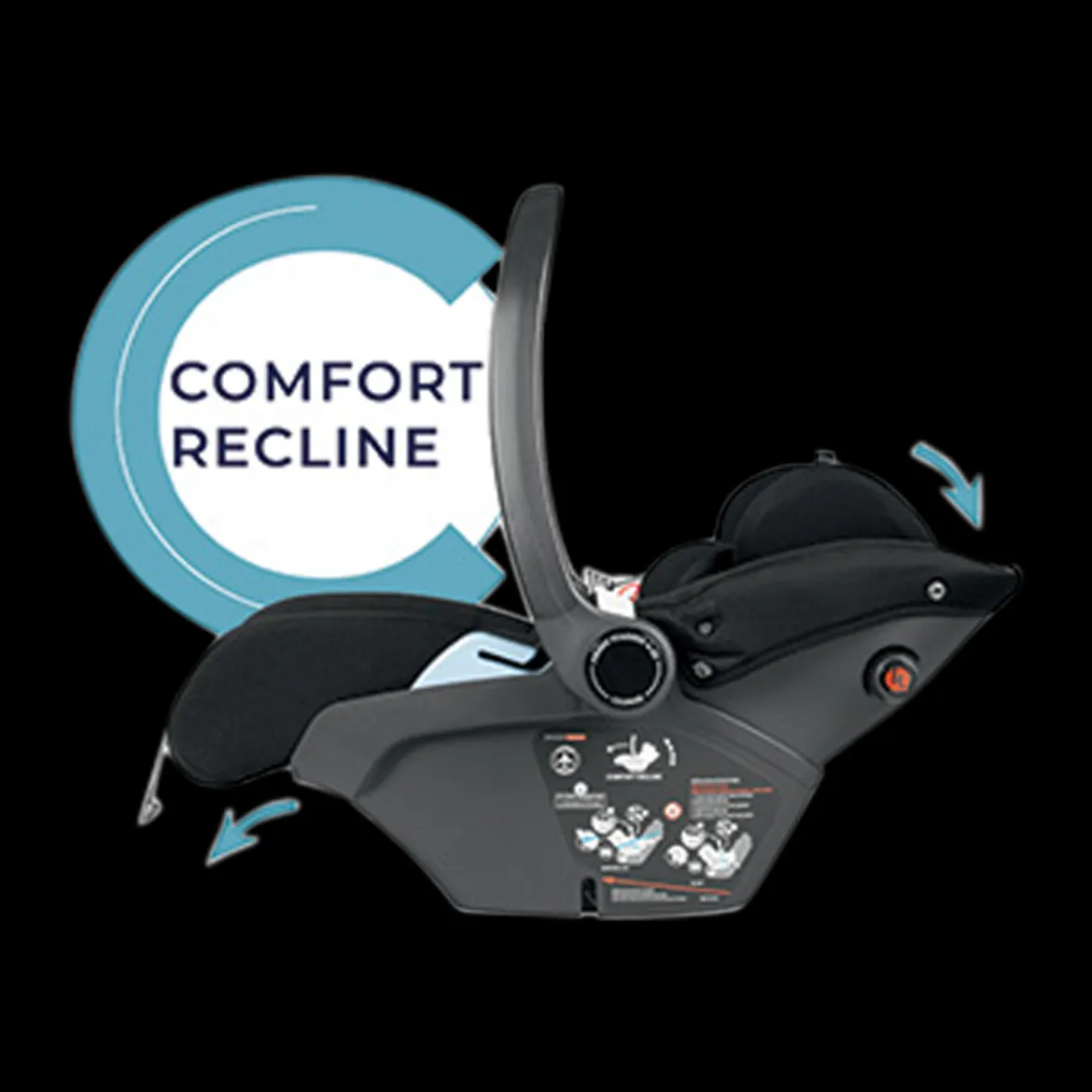 PEG Primo Viaggio Lounge - Reclining Rear Facing Infant Car Seat