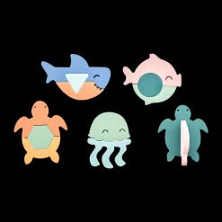 5-Piece Bath Toy Set
