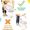 Playful Paradise Vibrating Baby Bouncer with Toys