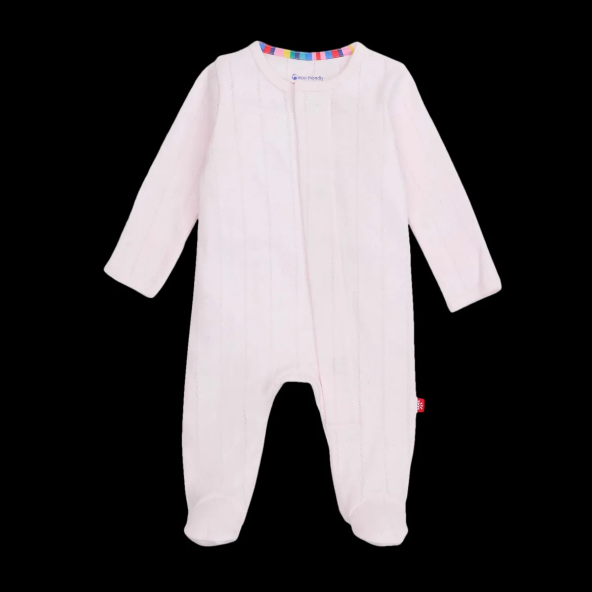 Pointelle Organic Cotton Footie