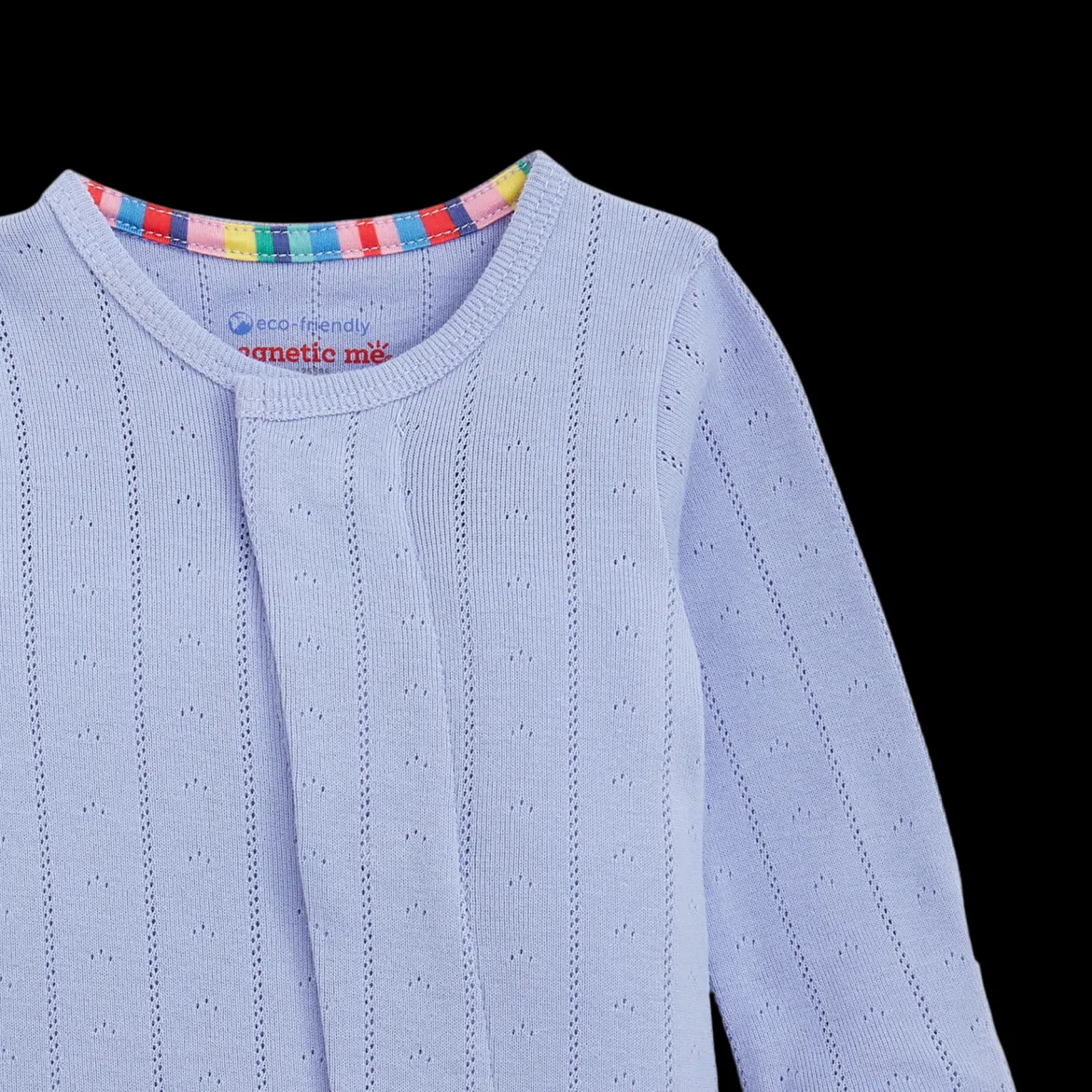 Pointelle Organic Cotton Footie