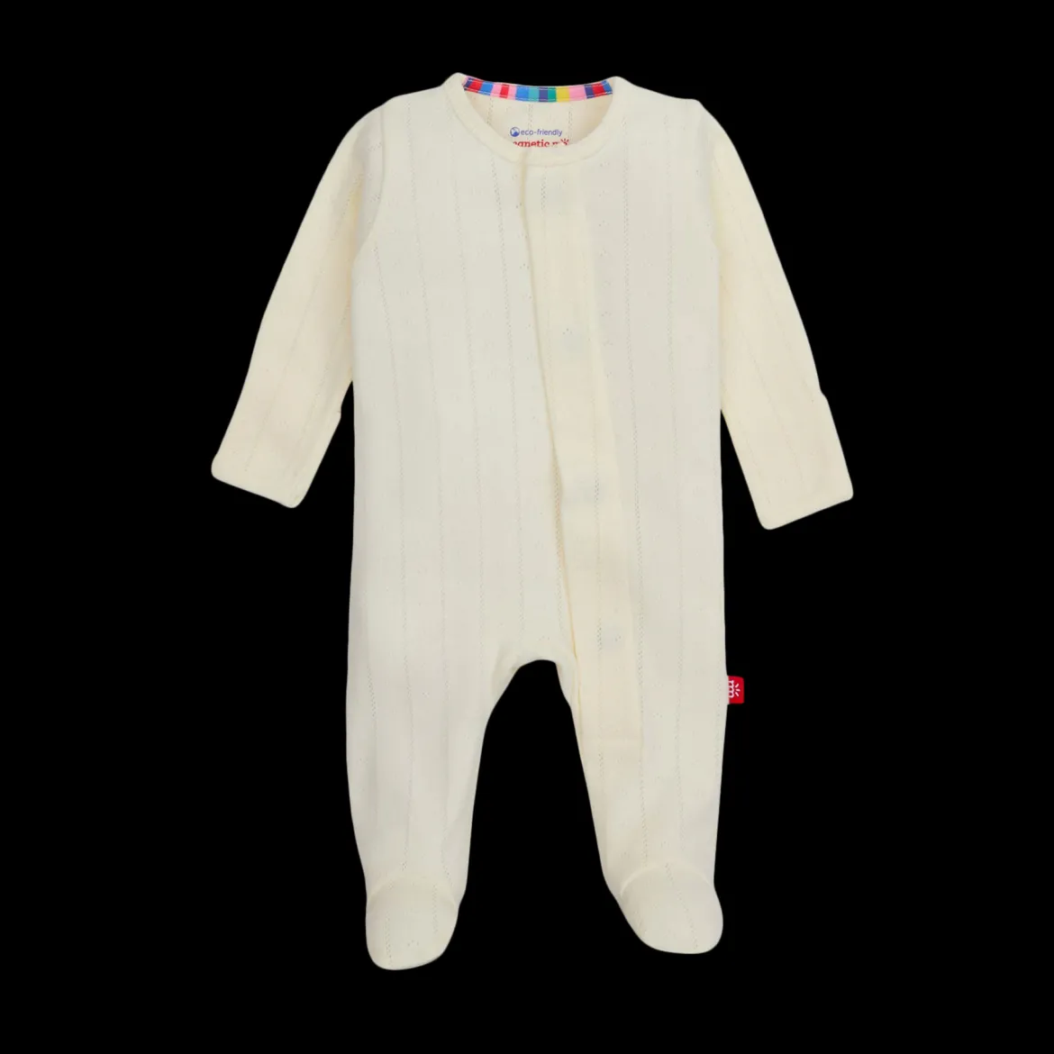 Pointelle Organic Cotton Footie