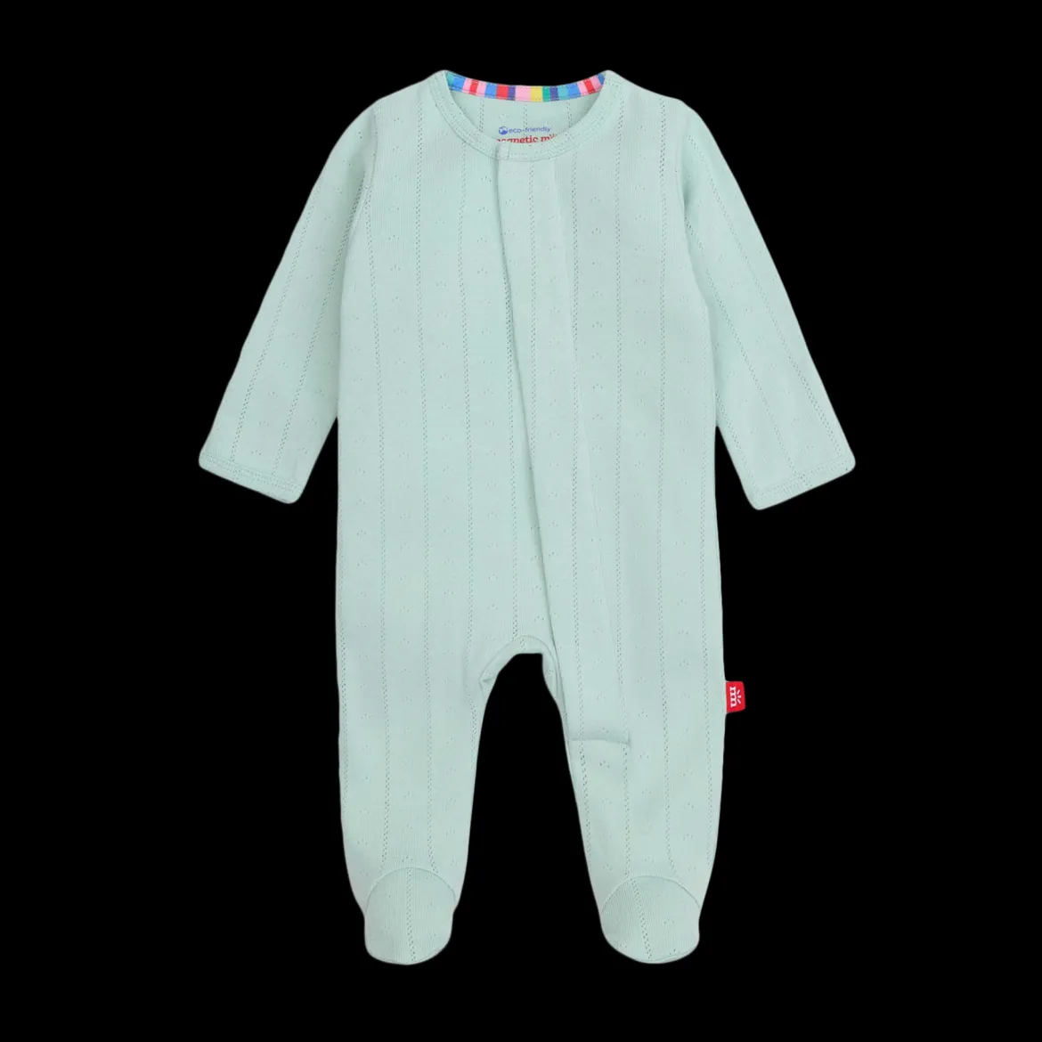 Pointelle Organic Cotton Footie
