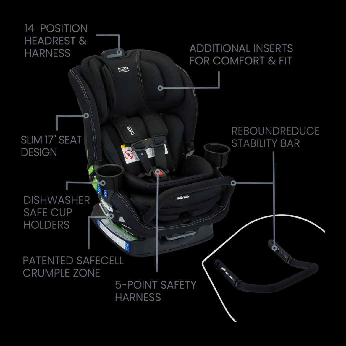 Poplar S Convertible Car Seat