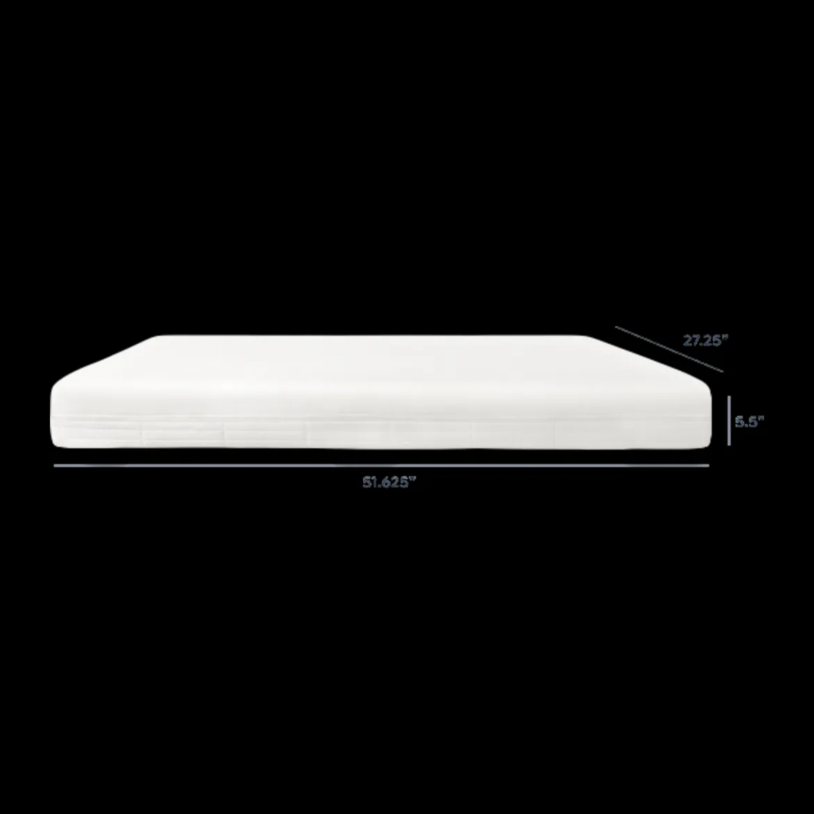Premium 2-Stage Breathable Crib Mattress